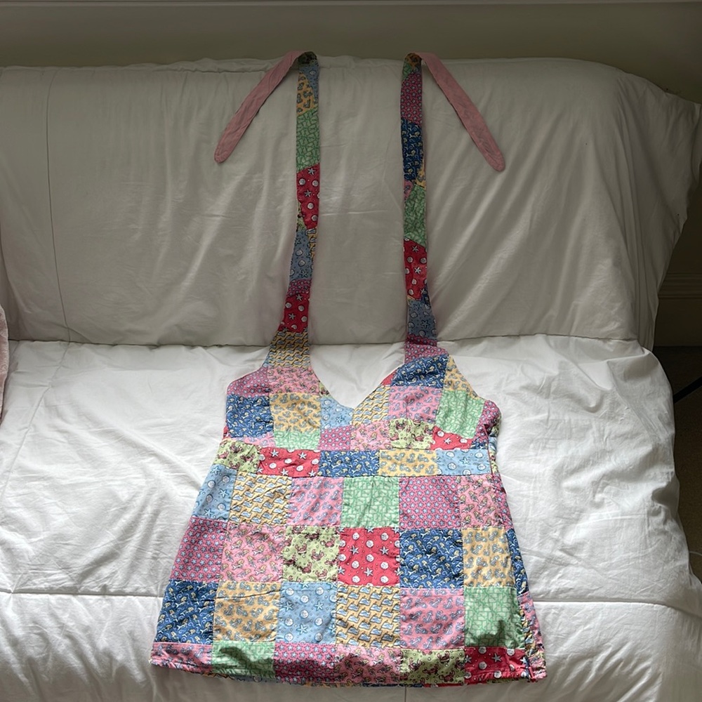 Patterned Vineyard Vines Halter Too size 4